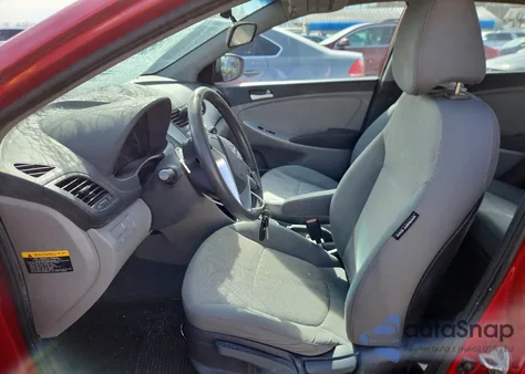 2013 Hyundai Accent Gls z USA, uszkodzony, nr VIN KMHCT5AE7DU089572